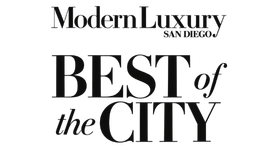 Modern Luxury San Diego Best of the City Winner