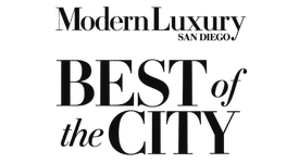 Modern Luxury San Diego Best of the City Winner