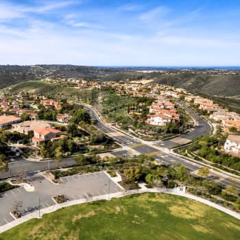 Aerial view of Scripps Ranch homes