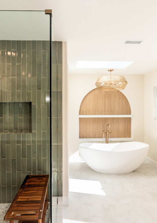 Bathroom remodeling project