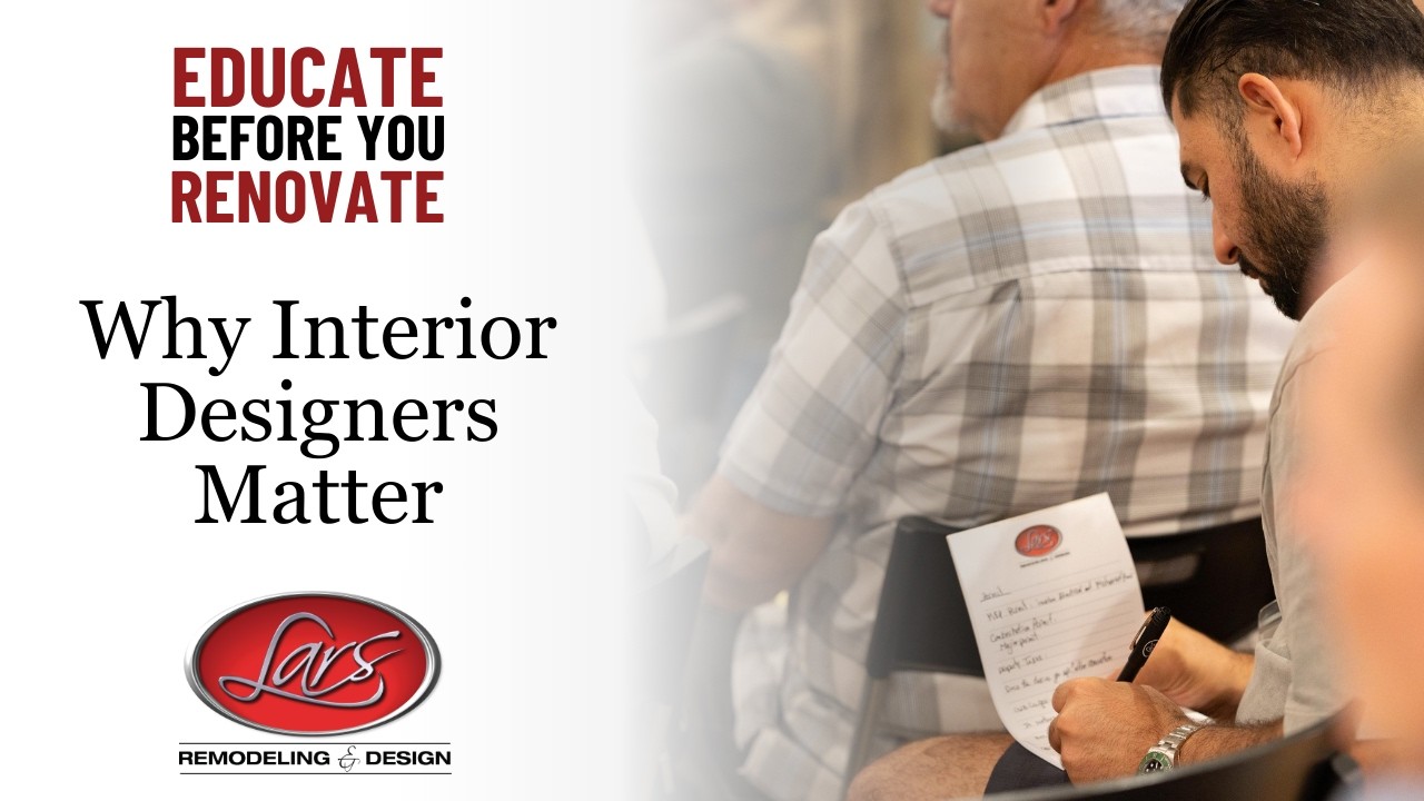 Interior designer explaining why detailed design plans matter during a remodel