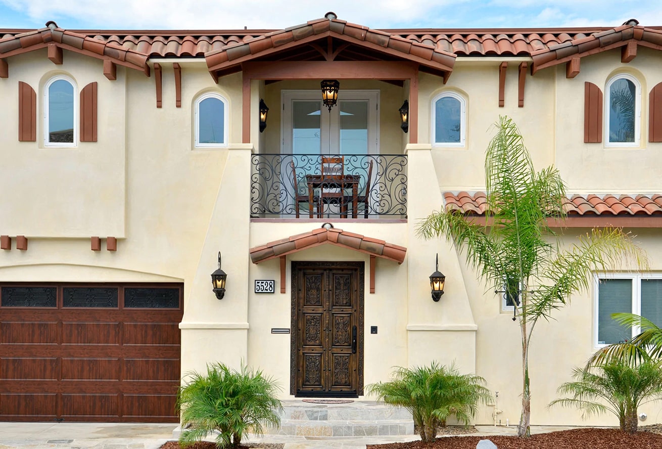 Completed San Diego home exterior remodeled by Lars Remodeling and Design