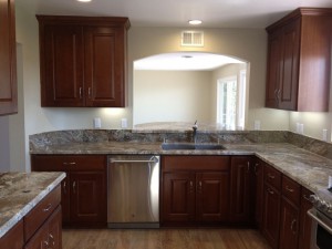 Completed Solana Beach Kitchen Remodel