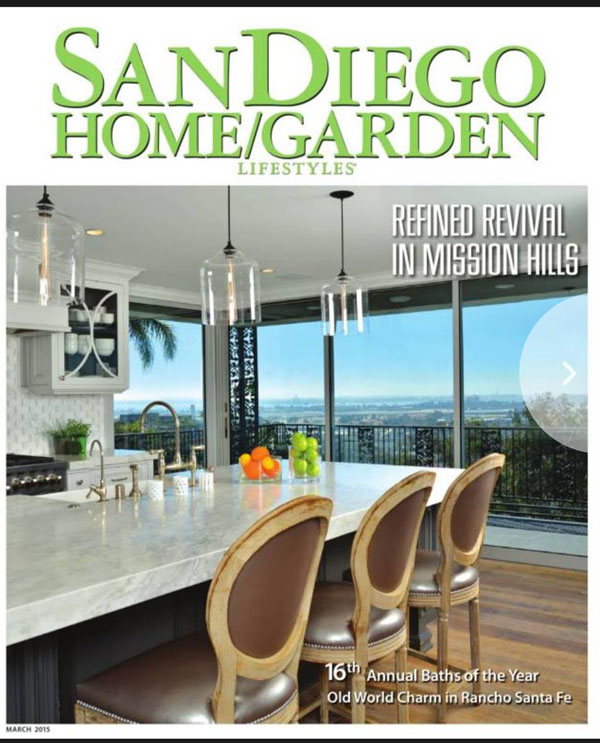 San Diego Home Garden Magaize Cover
