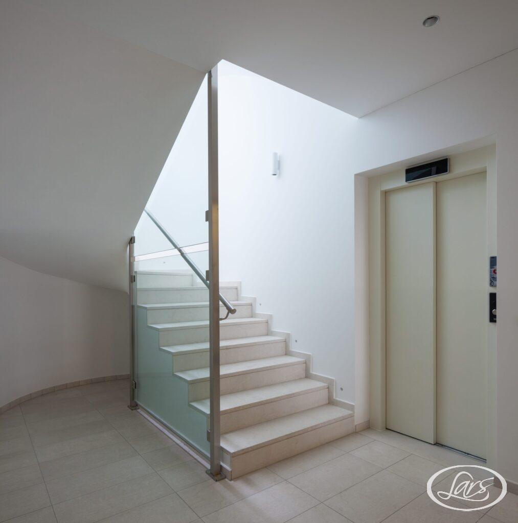 Stairs in a modern apartment