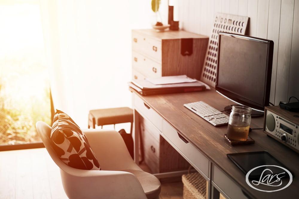 How do I create a functional home office space