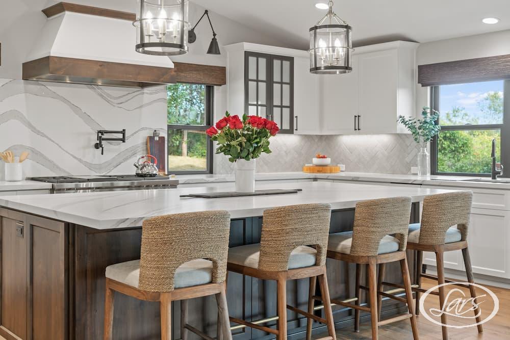 How do you combine different types of wood