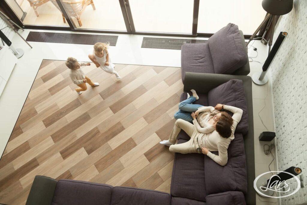 How do you make a large room feel cozy