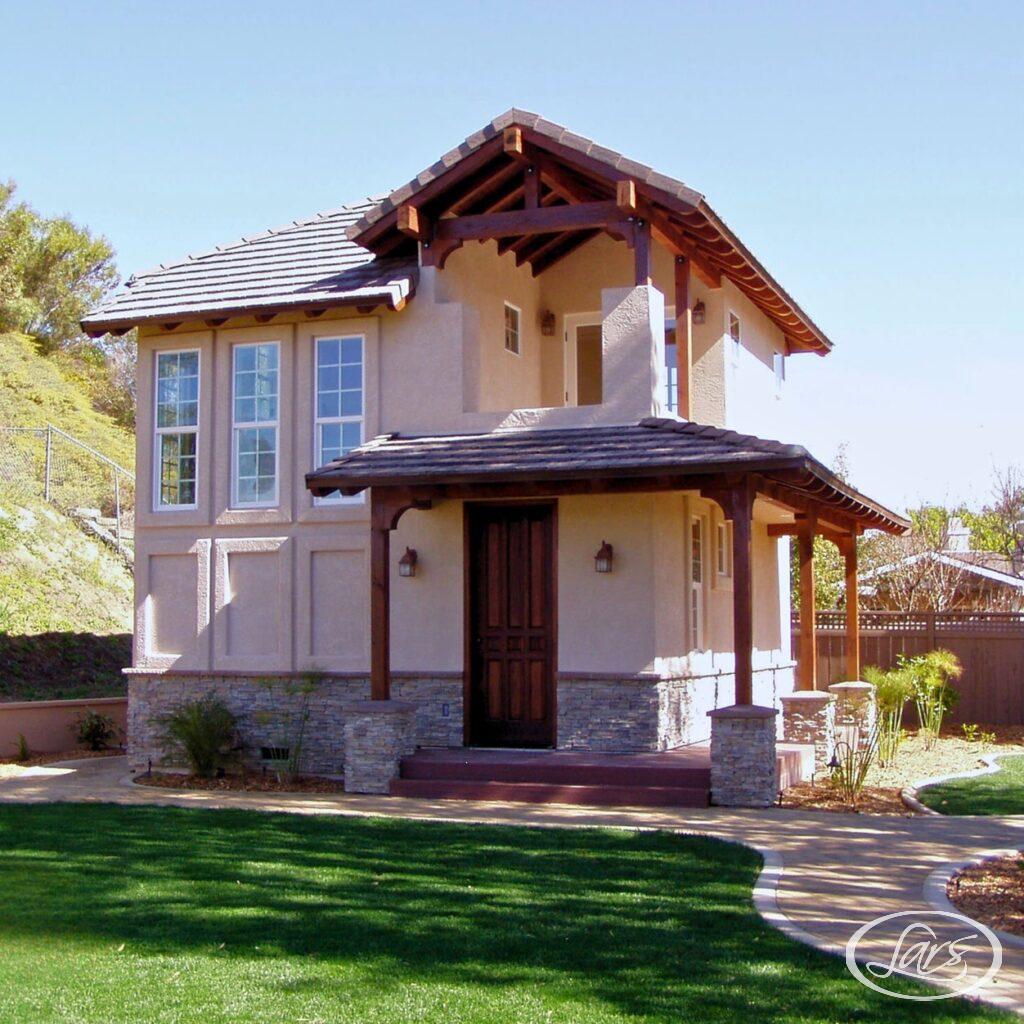 Newly built ADU exterior in San Diego.