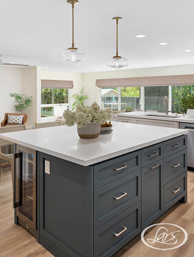 San Diego Kitchen & Living Room Remodel