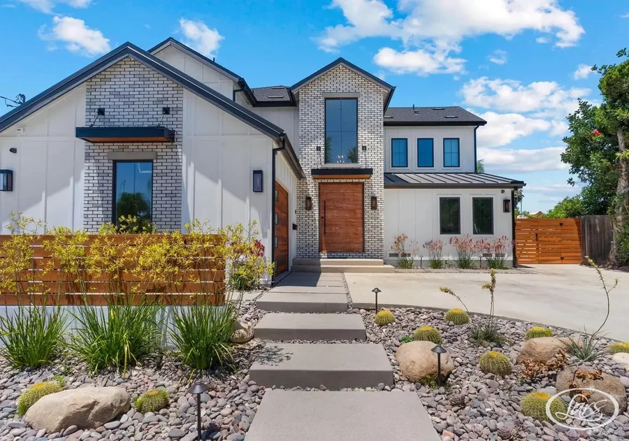 Newly remodeled living room in a San Diego home.