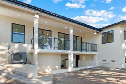 Exterior view of a completed custom whole-home remodel by Lars Remodeling & Design in San Diego