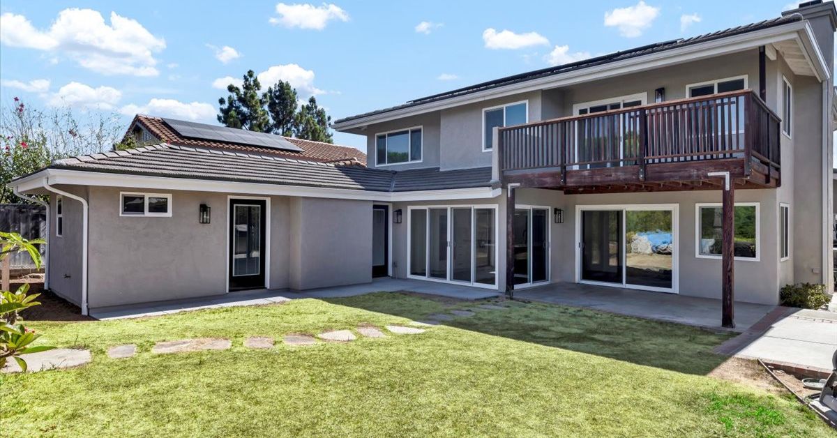 Large-scale San Diego home remodel and addition with updated exterior, expanded living space, and coordinated construction planning