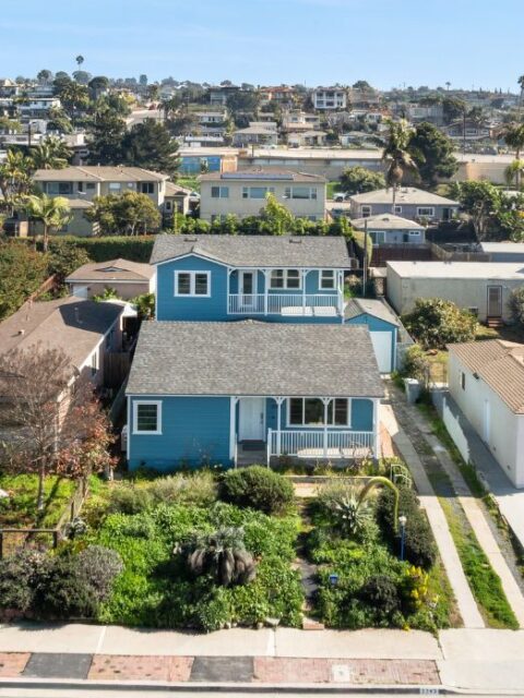 Blue Bay Park home after a whole-home remodel with updated exterior and landscaping.